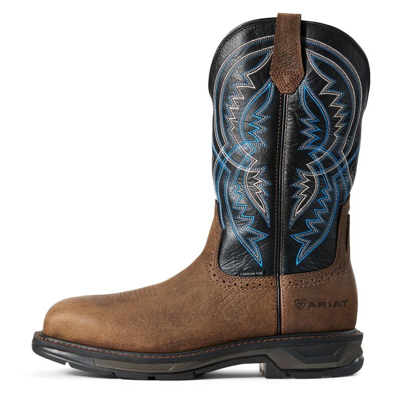 Ariat WorkHog XT - Werkschoenen Bruin / Donkerblauw Heren - 12778-371